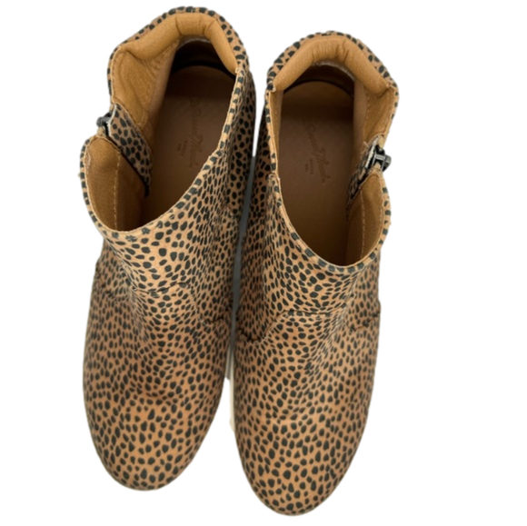 Women’s Universal Thread Leopard Print Booties Size 7.5 - Picture 6 of 9